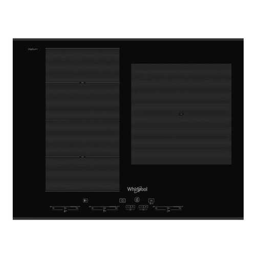 Встраиваемая варочная панель индукционная Whirlpool SMC 653 F/BT/IXL Black в Юлмарт