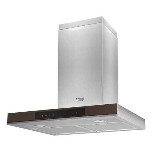 Вытяжка купольная Hotpoint-Ariston HLB 6.7 AT (CF) X/HA Silver/Brown в Юлмарт
