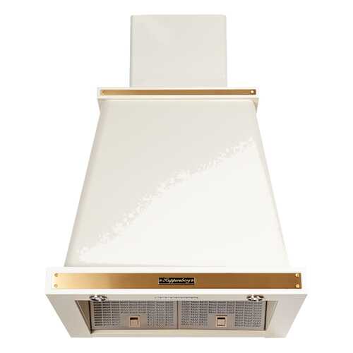 Вытяжка купольная KUPPERSBERG T 669 C White/Gold в Юлмарт