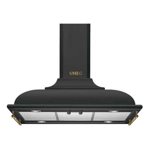 Вытяжка купольная Smeg Cortina KCI 19 AOE Black/Gold в Юлмарт