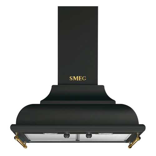 Вытяжка купольная Smeg KC16AOE Black/Gold в Юлмарт