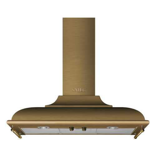Вытяжка купольная Smeg KC19OTE Gold в Юлмарт