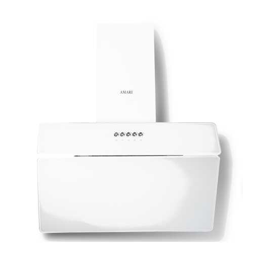 Вытяжка наклонная Amari Monte white glass 60 в Юлмарт