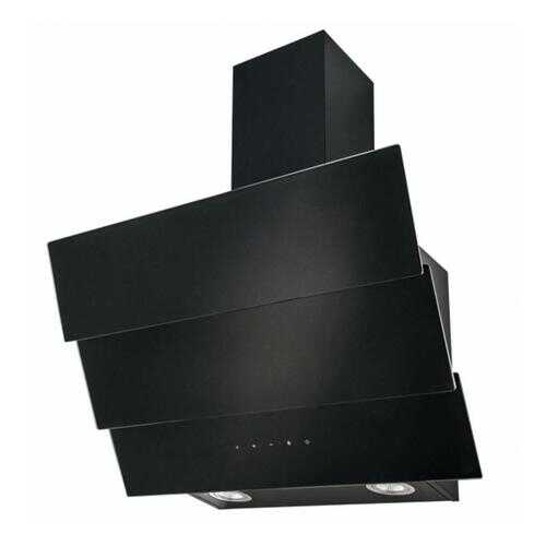 Вытяжка наклонная AMARI Trento black glass 60 в Юлмарт