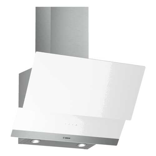 Вытяжка наклонная Bosch DWK065G20R White/Silver в Юлмарт