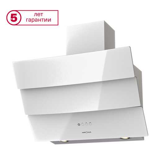 Вытяжка наклонная Krona Inga 600 sensor White в Юлмарт