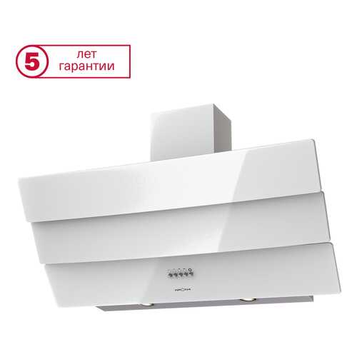 Вытяжка наклонная Krona Inga 900 push button White в Юлмарт