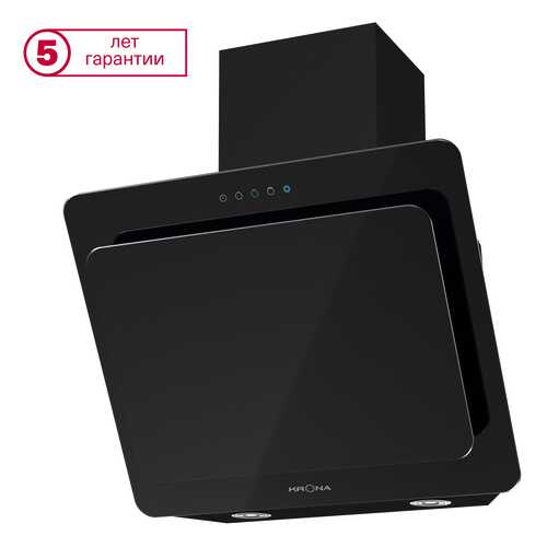 Вытяжка наклонная KRONAsteel Liva 500 S Black в Юлмарт