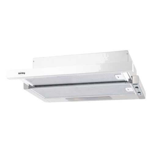 Вытяжка встраиваемая Korting KHP 6214 GW Silver/White в Юлмарт
